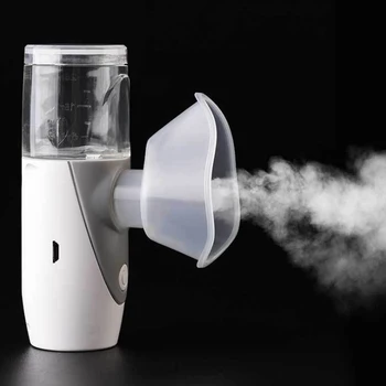 Ultrazvukový Rozprašovač Nabíjateľná Ručný Rozprašovač Zvlhčovač Inhalátor Tichý Atomizáciu Jemné Častice Astma nebulizador