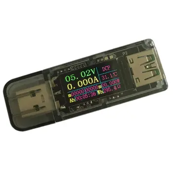 Digitálny USB Tester QC 2.0 3.0 FCP AFC DCP Rýchle Nabíjanie Detektor DC 3,7 V~30V 0-5A