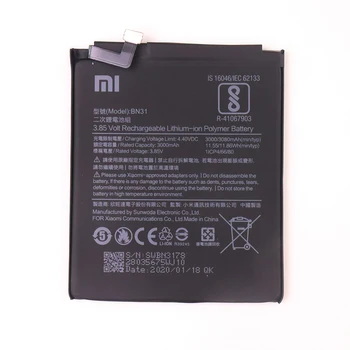 Pôvodný Xiao Náhradné Batérie Pre Xiao Redmi 3 3S 3X 4X 4A 5A 3 pro 5 Plus Poznámka 3 4 4 5 5A 6 7 Pro Mi5 Mi 8 5X Batérie