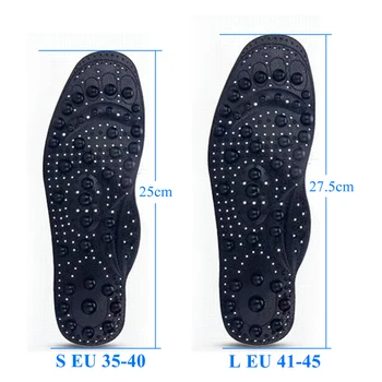 EiD 68 Super magnetoterapia Silikónový Gél Vložky chudnutie Arch Topánky Podložky pre Mužov, Ženy Terapia, Masáž, Starostlivosť o Nohy