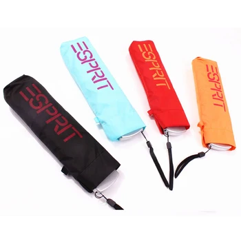4 Farby Malé Vrecko na Skladací Ceruzka Dáždnik Ultra-tenké Svetlo Mini Dáždnik Dážď Ženy Dáždnik pre Mužov Slnko, Dážď zariadenia Parasol