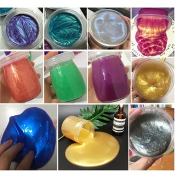 1 Nastavte Pearlescent Sľudový Prach Epoxidové Živice Farbivá Perla Pigment DIY Šperky Remesiel pre Mydlo robiť, Vaňa bomba Ručne vyrábané mydlo farbivo