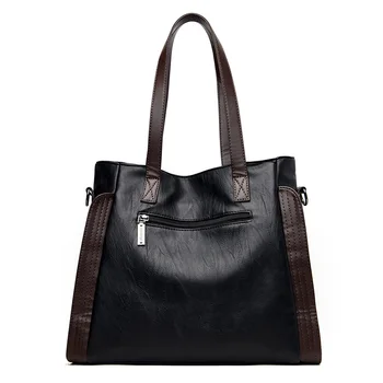 Ženské taška 2020 trend veľké dámske kabelky vyrobené z kvalitnej umelej kože cez rameno