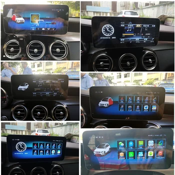 Auto Multimediálny Prehrávač Stereo GPS, DVD, Rádio, Navigačný Android Obrazovka pre Mercedes Benz GLC Triedy X253 C253 GLC300 GLC350 GLC200