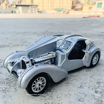 Bburago 1:24 Bugatti Atlantiku simulácia zliatiny model auta, remeslá dekorácie zbierku hračiek nástroje darček