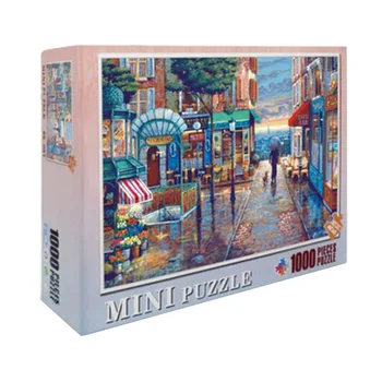 1000 Ks A3 Mini Najmenšiu Šírku Papiera Puzzle Ťažké Hračky pre Dospelých Puzzle Študentov DIY Dar(Veľkosť 14.9