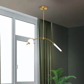Moderné Medi Luxusné LED Luster Ligthing Jedáleň, Obývacia Izba Nordic Tvorivé Hanginng Lampa Štúdia Spálňa Lobby Deco Zariadenia