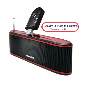 3 V 1 Bluetooth Prijímač USB, 3.5 mm Audio do Áut FM Podpora TF Kariet Auto Play Stereo Hudby Bezdrôtový Adaptér Pre súpravu do Auta