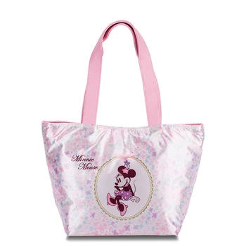 Disney Žien Taška cez Rameno Originál Minnie Kabelka Veľkú Kapacitu Shopping Bag Taška na Rameno, Kabelka Materskej Taška Taška na Plienky