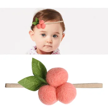 10pcs/veľa Dieťa novorodenec Nylon čelenky ruže kvet krst hlavový most krstiny pre dieťa dievčatá