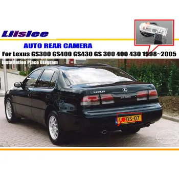 Auto Spätné Kamery Pre Lexus GS300 GS400 GS430 GS 300 400 430 1998-2005 Parkovanie Cúvaní Kamera Vozidla HD CAM