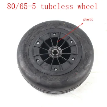 80/60-5 bezdušové pneumatiky vákuové pneumatiky s ložisko náboj kolesa pre KUTILOV, Go-kart elektrické štvorkolesovej motorke 80/60-5 palcové kolesá