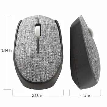 CHUYI Bielizeň Textílie 2.4 G Wireless Mouse Optical USB Počítača Mause 1000 DPI Ergonomický Špeciálne Mini Myši Pre PC, Notebook Ploche