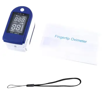 Prenosný Mini Lekársky Digitálny Prsta Pulzný Oximeter OLED Kyslíka v Krvi, Sýtosť Meter Prst Monitor Farebný displej s lanom