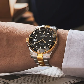 2020 Nové CADISEN Dizajn pánske hodinky top značky luxusné mechanické hodinky pre mužov automatické hodinky mužov Japonsko NH35A nepremokavé hodiny
