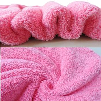 Mikrovláknovú toalha magica que seca o cabelo rapido ružová rýchloschnúci Uterák Kompresie Suché Vlasy, Sprcha Spp Lady vs ružový uterák na tvár