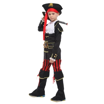 Chlapec Fantasia Cosplay Oblečenie pirátske Kostýmy cosplay halloween kostýmy pre deti maškarný karnevalové kostýmy pre deti, chlapci