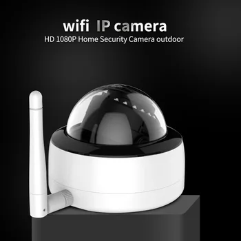 1080P Drôtu&Wireless IP Kamera P2P e-mail Alarm Home Security Wifi IP Kamera s TF Card Slot pre Voliteľné 5MP 2MP Audio