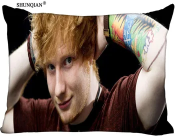 Vysoká Kvalita Vlastné Ed Sheeran obliečka na Vankúš 45x35cm(na Jednej Strane) Obdĺžnik Zips Tlač Hodiť Vankúš Kryt
