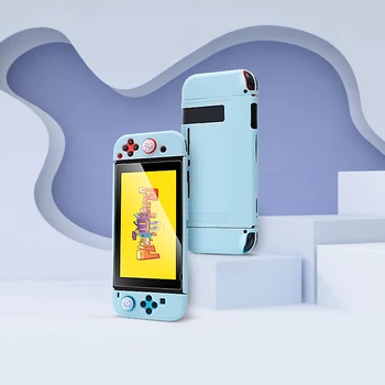 ModX Ružová, Modrá Farba Ochranné puzdro Pre Nintendo Prepínač Prípade Taška Pre Nintend Prepínač NintendoSwitch NS Shell Kryt Herné Konzoly
