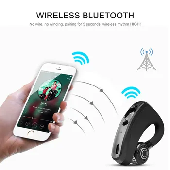 003 Escytegr Bezdrôtové Slúchadlá Stereo Business Bluetooth Headset Handfree Športové Slúchadlá Pre Mobilný Telefón