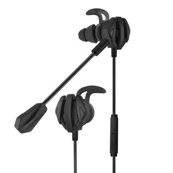 Herný Headset 3,5 mm Jack E-Športové Slúchadlá Hráč Potlačením Hluku Káblové Stereo Slúchadlá s Odnímateľný Mikrofón pre nokia PC PS4 MP4