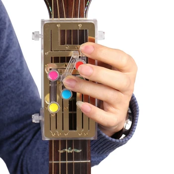 Nová Klasická vyučovacia pomôcka Gitara learningového Systému Štúdia Praxi Pomoci Bolesti-dôkaz Prst Booster Prenosné Učiť Chord Assistant