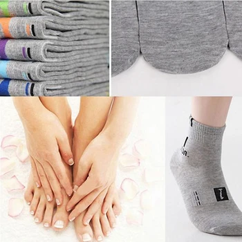 7 Párov/ Nastaviť Módne Muži Ženy Šťastné Dni V Týždni Ponožky Česanej Bavlny Zimné Bežné Členok Dlho Burín Unisex Ponožky Dary