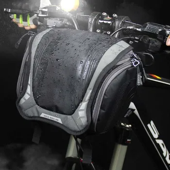 MTB Cyklistické tašky Nepremokavé Off-Road Riadidlá Balík Hory Predné Prvý Taška Veľká Kapacita zrkadlovka Taška na Koni Zariadenia