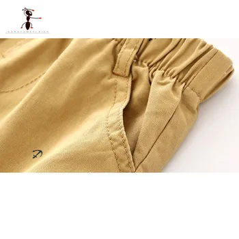 KungFu Ant 2019 Lete Bežné Chlapci Krátke Nohavice Bavlna, Elastický Pás Anchor Deti Oblečenie Móda Pevné Koleno Dĺžke Detské Oblečenie