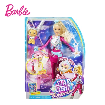 Mattel Skutočnej Barbie Bábika Star light Dobrodružstvo Barbie Lietania Pet Nastaviť Dievča Módneho Hračka Darček