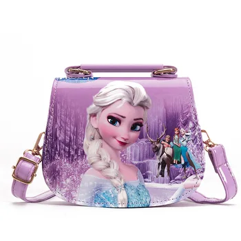 Disney princezná deti pu messenger taška dievča Mrazené taška cez rameno Sofia kabelka dieťa fashion shopping bag