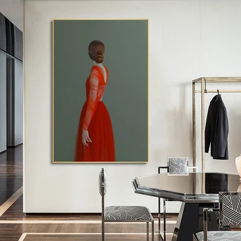 Moderné Plátno na Maľovanie Nordic Portrét Plagáty a Vypíše jeho Sexy Holka, Maľovanie obrazov na Stenu pre Obývacia Izba Cuadros Domova