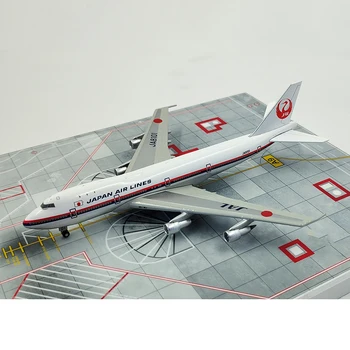 O 18 CM 1:400 B747 model JAL 747 Japan airlines JA8101 so stojanom podvozok zliatiny lietadlo lietadlo model zbierka hračiek