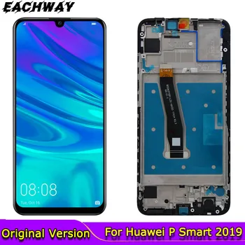 Originálny Displej pre Huawei P Smart 2019 LCD Displej Digitalizátorom. Dotykový Displej LCD Displej POT-LX1 L21 LX3 Repairment P Smart 2019