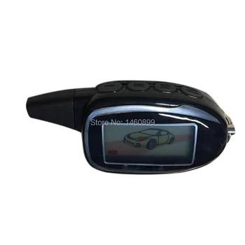 2-pásmový M7 LCD Diaľkový Scher-khan magicar 7 obojsmerné Auto Alarm Systém, LCD displej, diaľkové ovládanie príveskom Keychain sher dor khan magicar M M7