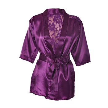 Elegantné Sexy Sleepwear Ženy Čipky Kvet Nightgown pre Lady Bielizeň na Spanie Šaty Nightdress 3 Farby