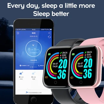 Reloj roku 2020 sa Inteligentné Hodinky Y68 Náramok Krvný Tlak Monitor Ženy, Mužov, Deti Inteligentné Hodiny Športové Nepremokavé Smartwatch Android IOS