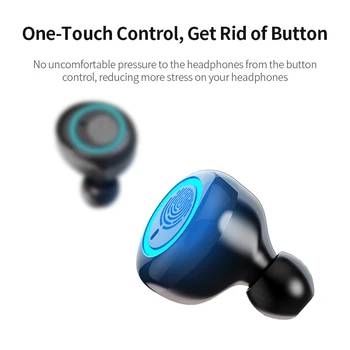 TWS Bezdrôtové Bluetooth Slúchadlá 5.0 Mini Bezdrôtové Slúchadlá Športové Slúchadlá Nepremokavé Herné Headset S Mikrofónom Pre Xiao