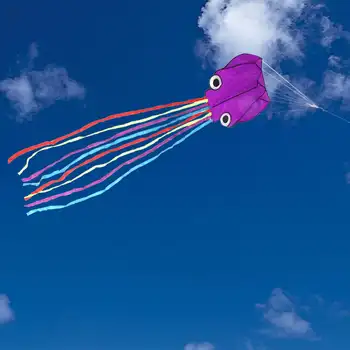 4m 3D Jednom Riadku Chobotnica Moci Šport Obrovský Mäkké Kite Vonkajšie Hračky Software Power Športové Lietanie Draka Vonkajšie Jednoduché Lietať