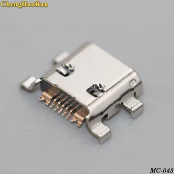 100ks/veľa Micro USB konektor konektor zásuvka nabíjací port pre Samsung Galaxy Ace 2 S3 mini I8160 I8190 S7562 S7562i S7568 atď