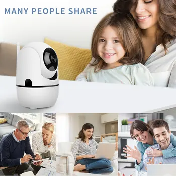 Webcam Smart Wifi Kamera HD 1080P Cloud Bezdrôtové IP Kamery Inteligentné Auto Sledovania Ľudskej Home Security Dohľad