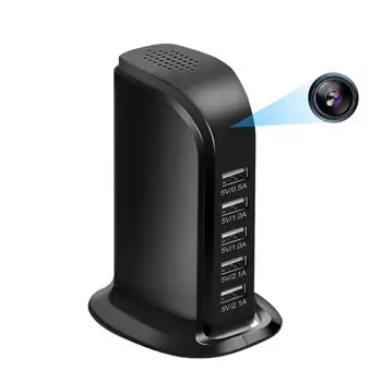 USB Adaptér Nabíjačky Mini WIFI Kamera 1080P HD IP kamera, Bezdrôtové Kamery Zabezpečenia Dieťa Cam Monitor Videokamery Smart Home Fotoaparát