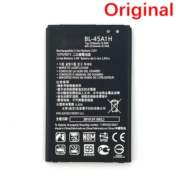 Originálne batérie BL-45A1H 2300mAh Batéria Pre LG K10 LTE F670L F670K F670S F670 Q10 K420N NOVÉ kvalitné batérie+Sledovacie číslo