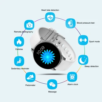 Ženy, Muži Inteligentné Elektronické Hodinky Luxusné Krvný Tlak Digitálne Hodinky Módne Kalórií Športové Náramkové hodinky DND Režim Pre Android IOS