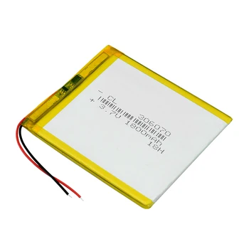 3,7 V 1800mAh 306070 Lithium Polymer Li-Po li ion Nabíjateľnú Batériu Lipo článkov Pre MP3 hračky PDA Reproduktor Svetlomet MP5