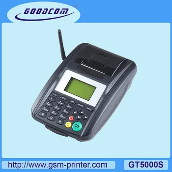 GOODCOM GT5000S GSM Tlačiarne pre tlač diaľkové objednávky môžete DIY logo a formát a podporuje vzdialenú aktualizáciu softvéru