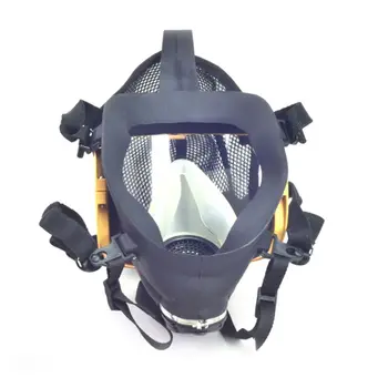 1Set Elektrické privádzaného Vzduchu Fed Plnú Tvár Plynová Maska, Konštantný Tok Respirátor Systému Zariadenie, Dýchacie Trubice, Nastaviteľné Maska