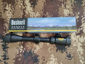 Puška Rozsah Pohľad 3-9x40EG Zrakového Červená Zelená Diaľkomer Osvetlené Optické Sniper Lov Riflescope 11 mm 20 mm