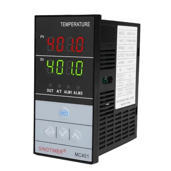 Regulátor teploty Univerzálny Vstup PT100 K Termočlánkom Digitálne PID SSR Relé Výstup pre Tepla v Pohode s alarmom Fahrenheita